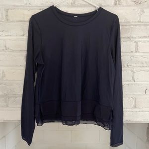 EUC Lululemon Sole Training Long Sleeved Top Sz 6